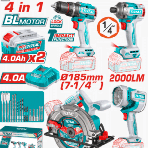 HE/COMBO TOTAL 20V 4PC TALAD+DESATOR+SIERRA+LINT UTOSLI251082